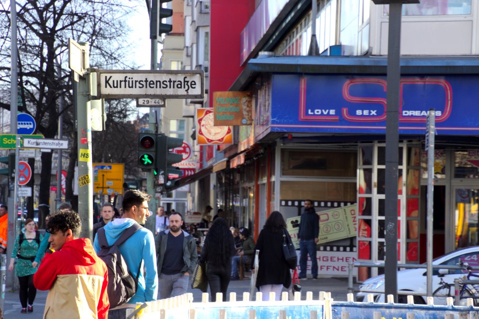 Love Sex Dreams Sexkino, Kurfuerstenstrasse, Kreuzberg