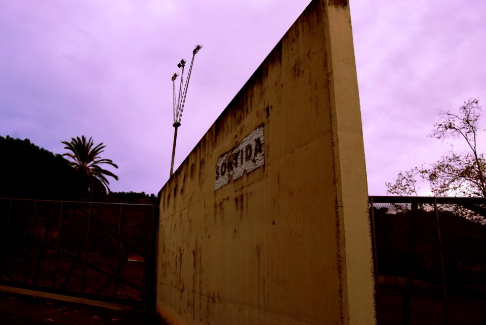 Entrance to old olympic facility