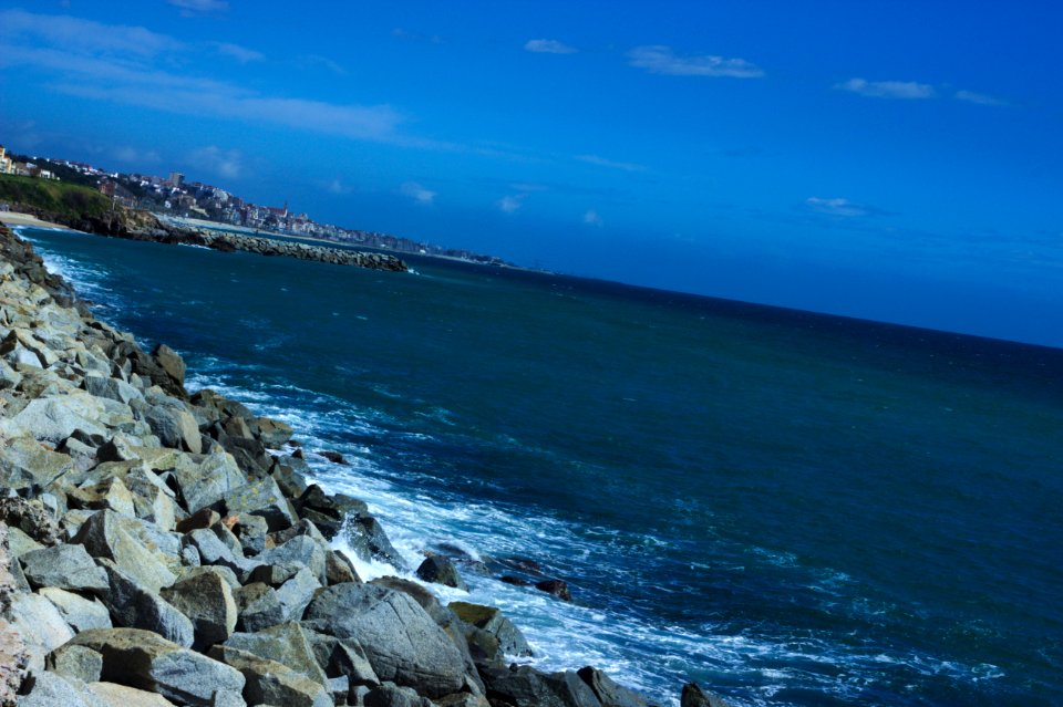 Rocks and View Out to Sea, Badalona