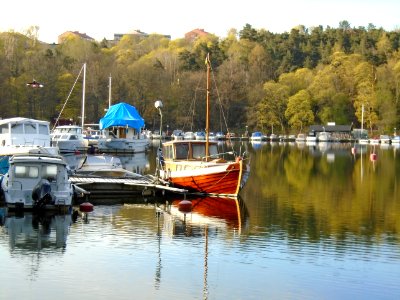 Stockholm Eriksdal Wooden Boat photo