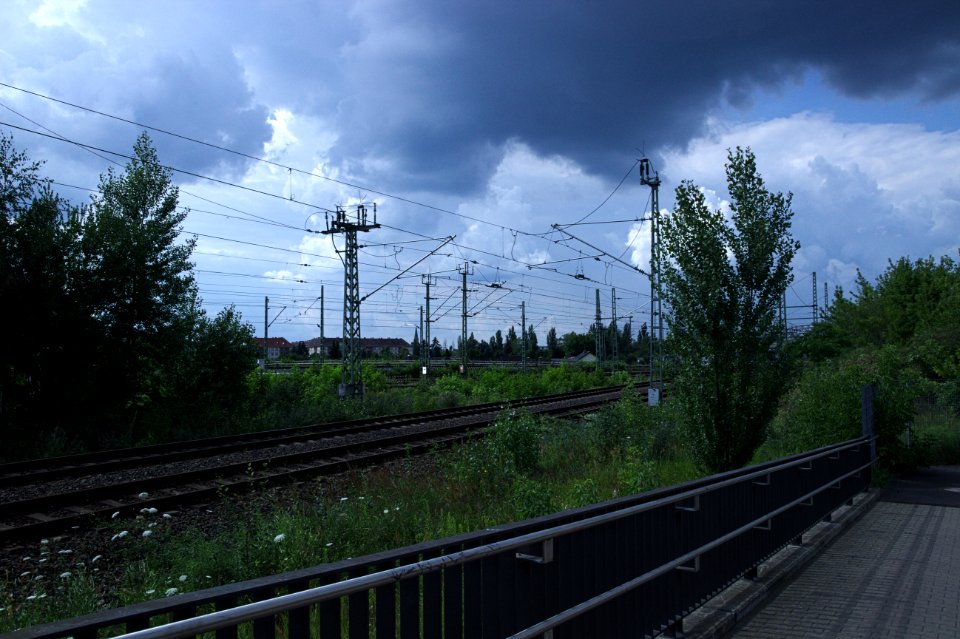 Railway near S Bornholmer Str, Prenzlauer Berg