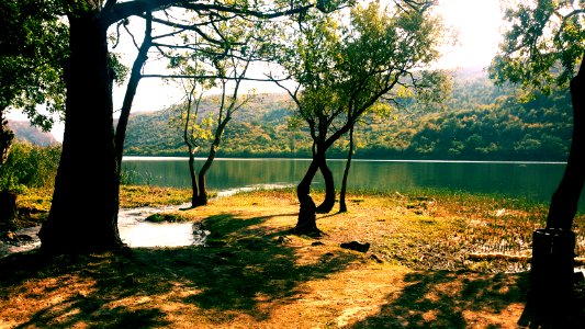 Lake at Skradinsky Buk, Croatia photo