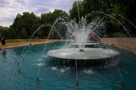 Water Fountains, Hyde Park, London, UK