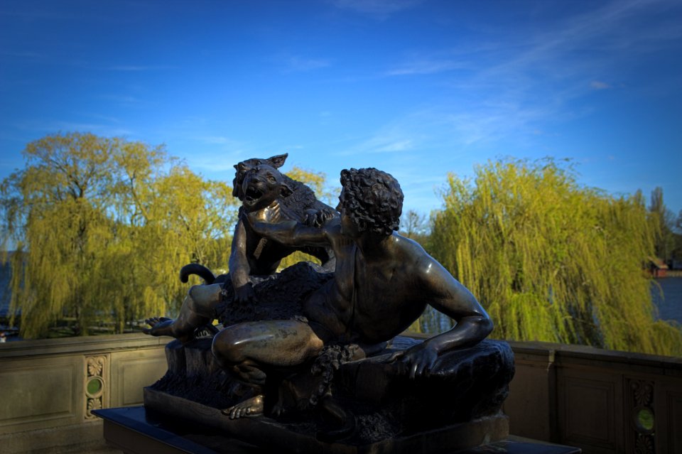 Statue at Schloss Schwerin