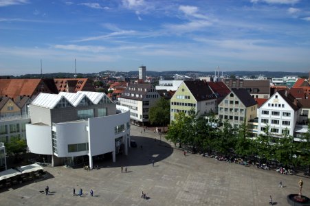 Ulm Seen from Cathedral Tower