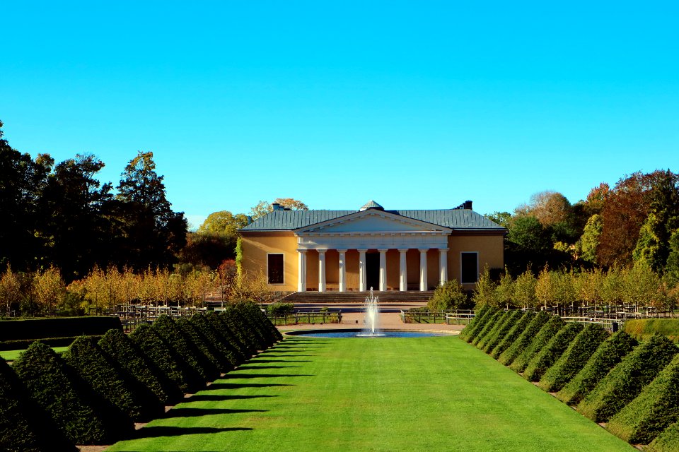 Botanic garden in Uppsala