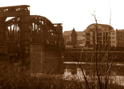 Elbe im Magdeburg