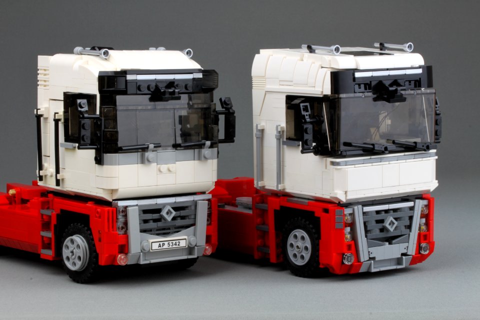 Renault Magnum - 10 years apart