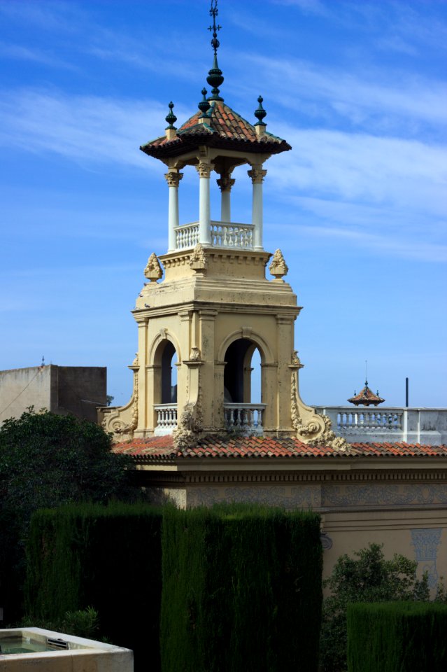 Tower at Plaça de les Cascades