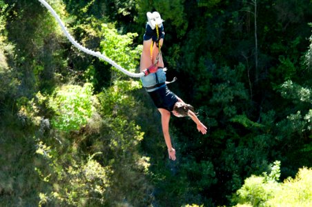 Bungy jump in Queenstown
