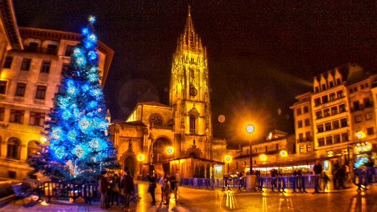 Oviedo HDR Navidad 2014