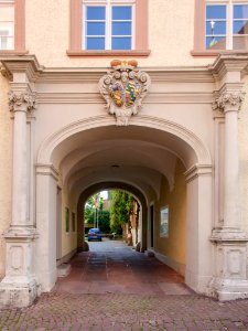 Porte cochère de la municipalité