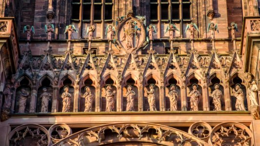 Galerie des apôtres de la Cathédrale de Strasbourg photo