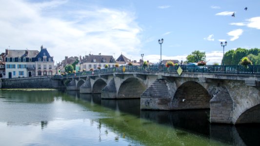 Le pont Boffrand-Hupeau - Joigny photo