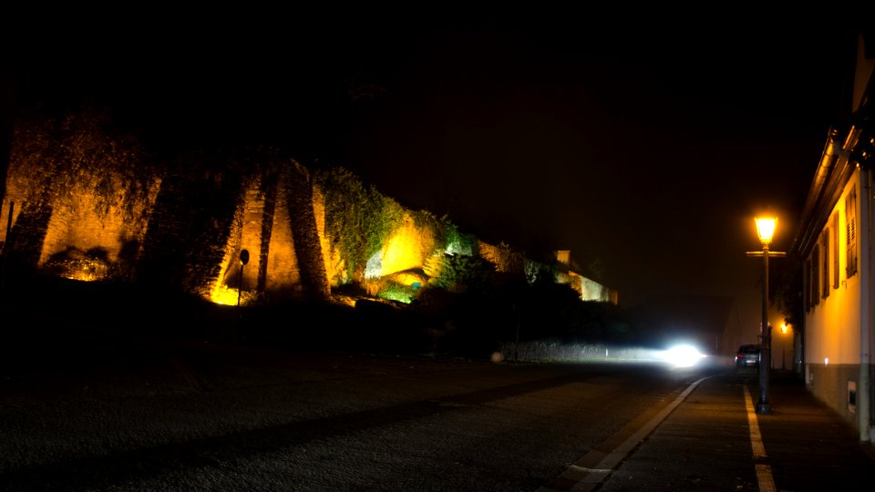 Murs lumineux de l'ancien hôpital de Bischoffsheim