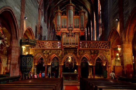 Jubé et orgue de l'Église Saint-Pierre le Jeune photo