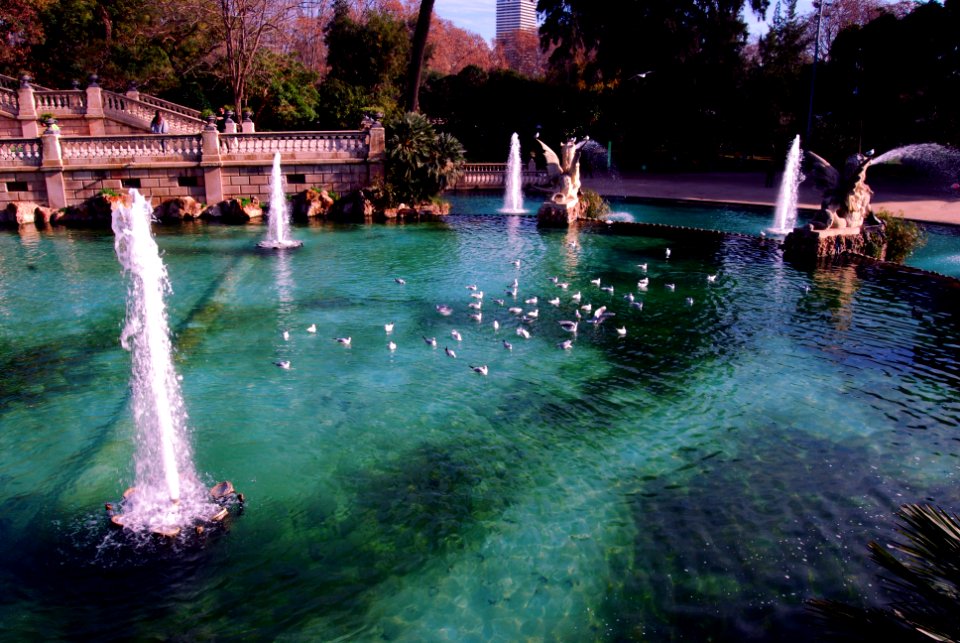 Fountains at Cascada Monumental