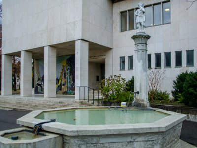 Fontaine de l'arbalétrier de l'université / Stachelschützen-Brunnen photo