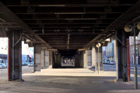Under the Train Bridge at U Nollendorfplatz, Kreuzberg