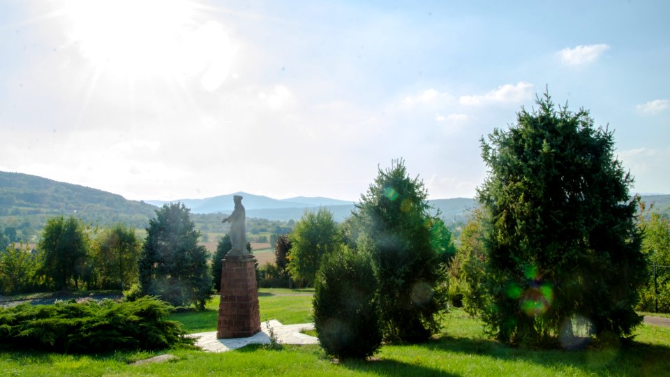 Flares sur Notre-Dame du Bruderberg et le piémont des Vosges