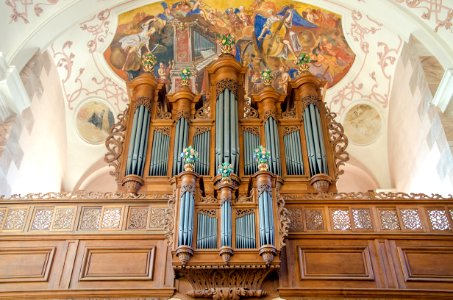 Orgue Silbermann et ses voisins de l'Abbaye d'Ebersmunster photo