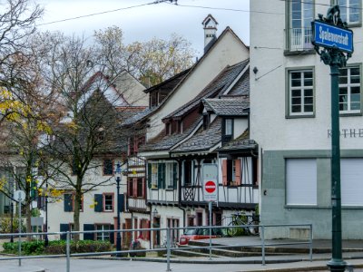Maisons aux allures "alémaniques" / Häuser mit "germanischem" Aussehen