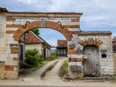 Portail champenois à Ramerupt