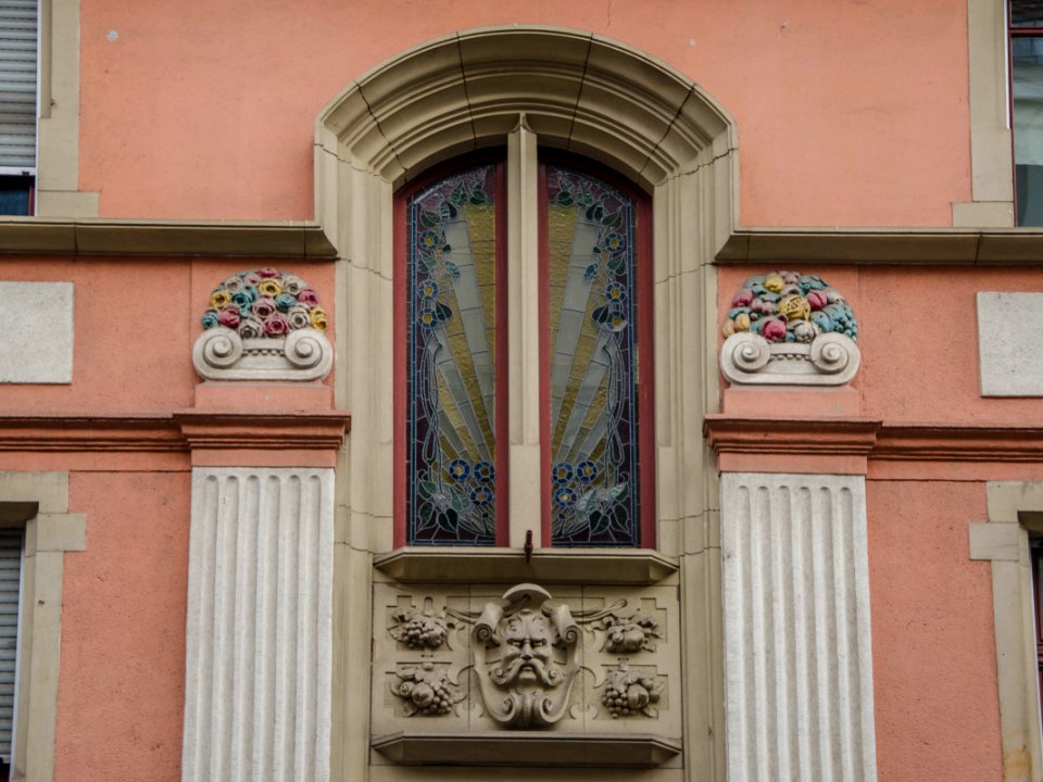 Façade de l'immeuble Meyer (14 rue Wimpheling)