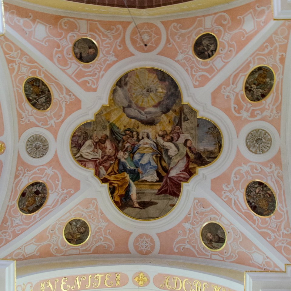 La pentecôte - Église abbatiale Saint Cyriaque d'Altorf