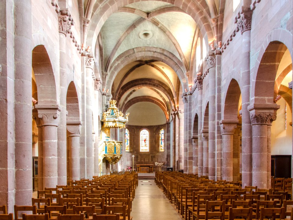Nef de l'Église Sainte Foy de Sélestat