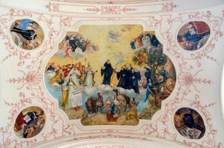Fresques de l'Abbaye d'Ebersmunster photo