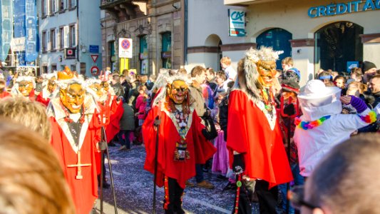 Diables alsaciens au Carnaval de Strasbourg photo