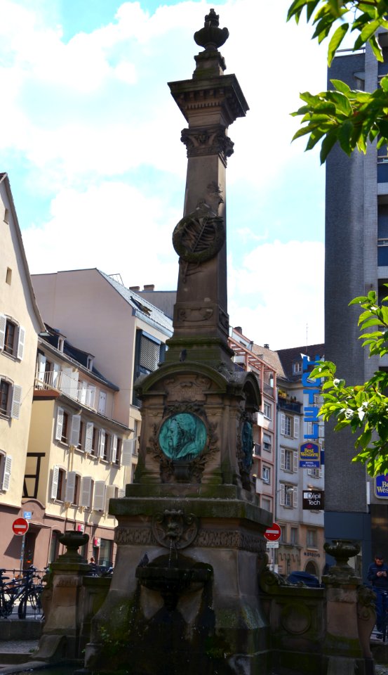 Fontaine Stoeber à Strasbourg