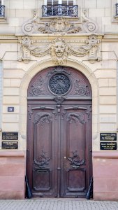 Porte du Conseil des Prud'hommes de Strasbourg photo