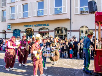 Musicos Masqués du Carnaval de Strasbourg photo