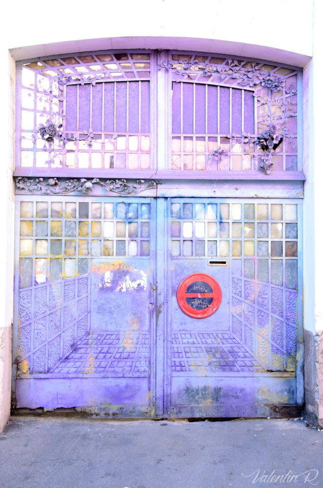 Belle Porte de ferronnier