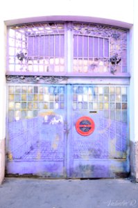 Belle Porte de ferronnier