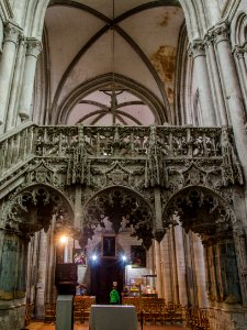 Arrière du jubé de l'église de la Madeleine