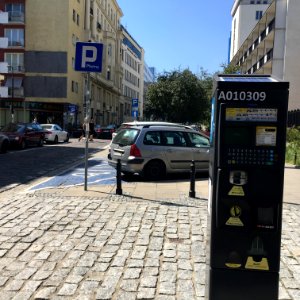 Poland Warsaw parking