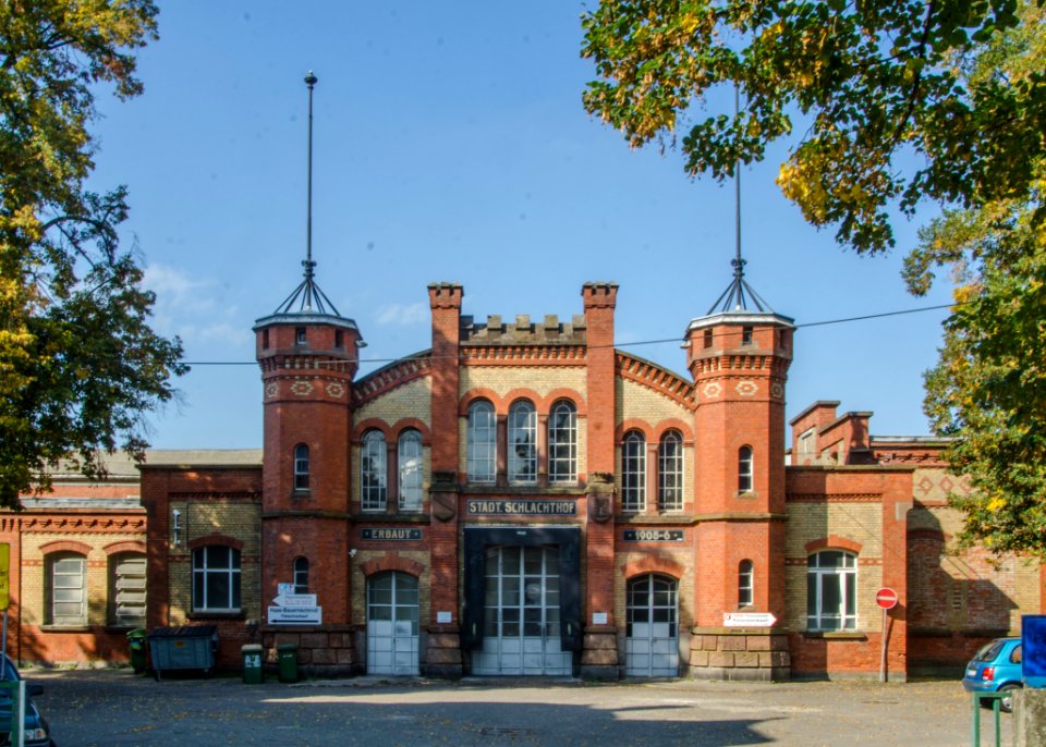 L'ancien abattoir municipal / Alte städt Schlachthof