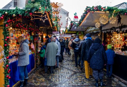 Le marché de noël en une image / Der Weihnachtsmarkt in einem Bild photo