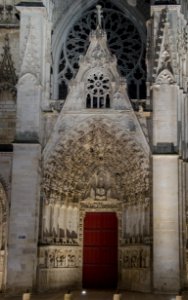 Porte principale de la Cathédrale Saint-Étienne - Auxerre photo