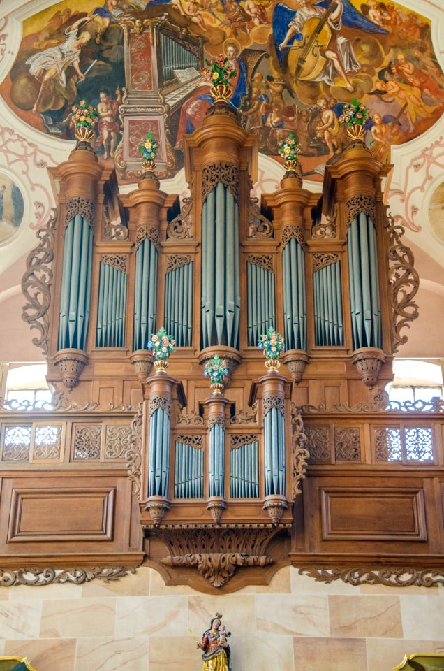 Orgue Silbermann de l'Abbaye d'Ebersmunster