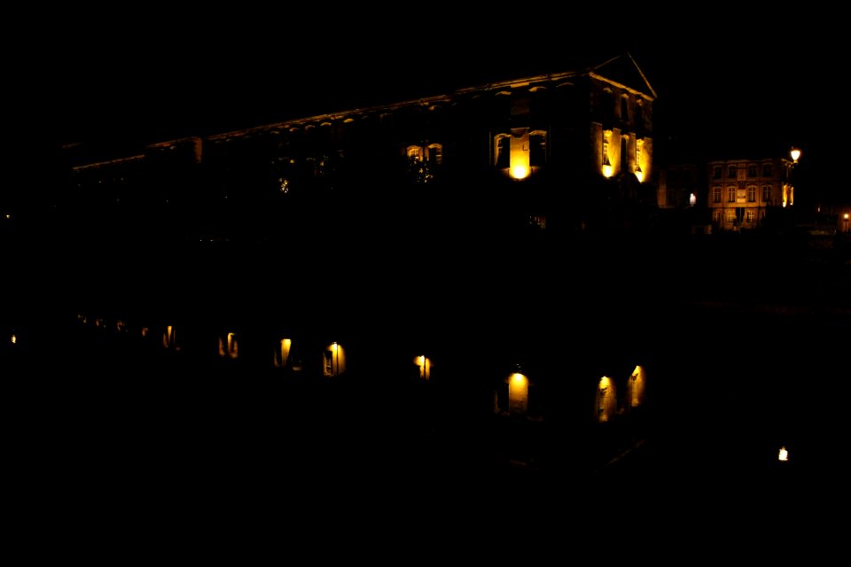 Lunéville, le soir