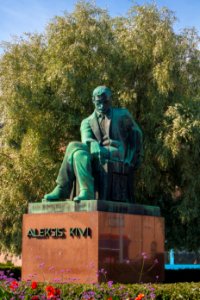 Helsinki - Aleksis Kivi Statue photo