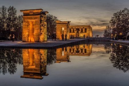 Templo de debod photo