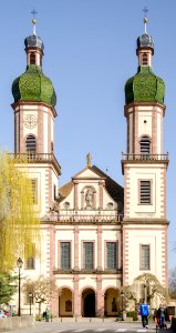 Façade de l'Abbaye d'Ebersmunster photo