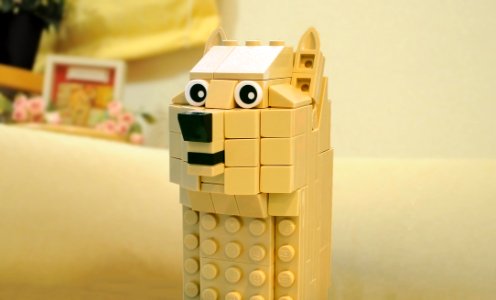 LEGO "Doge" meme (Free to use) photo
