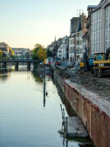 La fin d'une époque : le quai des bateliers automobile photo