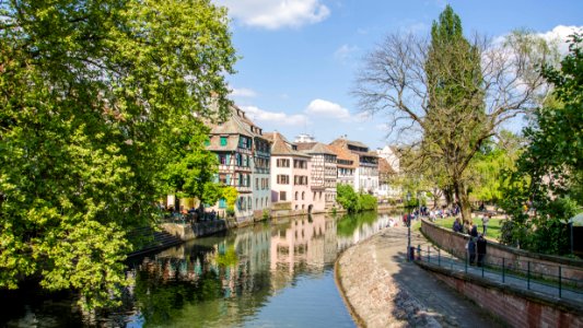 Cours de l'Ill dans la Petite France